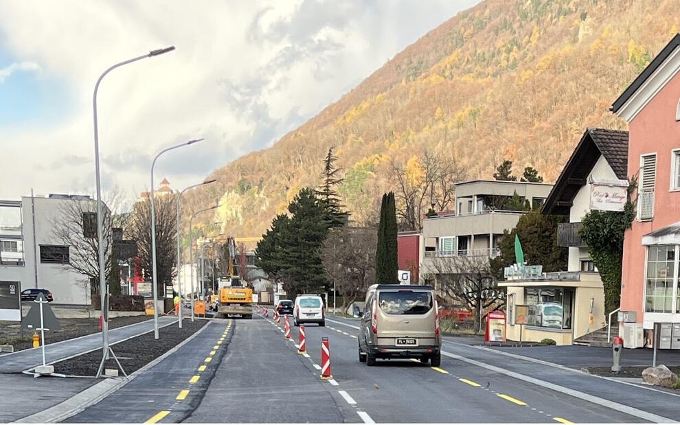 Sanierung Landstrasse - Industriekreisel bis Maschlinastrasse